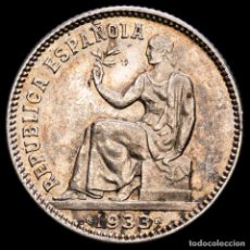 Monedas República: REPÚBLICA ESPAÑOLA - 1 PESETA DE PLATA. MADRID, 1933 (*34). Lote 340105073