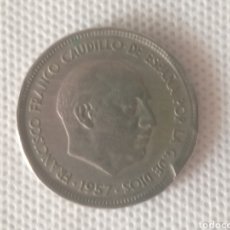 Monedas República: ESPAÑA MONEDA 50 PESETAS FRANCO 1957 *58. Lote 340799188
