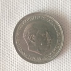 Monedas República: ESPAÑA MONEDA 50 PESETAS FRANCO 1957 *59. Lote 340802008