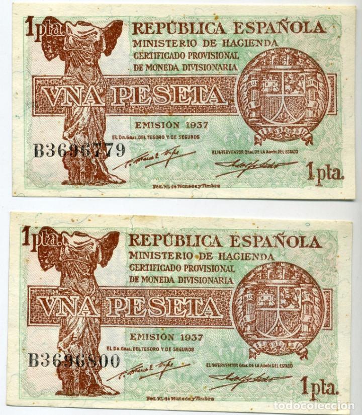 Monedas Rep&uacute;blica: Billetes de la Rep&uacute;blica sin circular - Foto 4