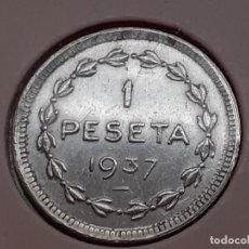 Monedas República: ESPAÑA 1 PESETA 1937 EUZKADI. Lote 345232678
