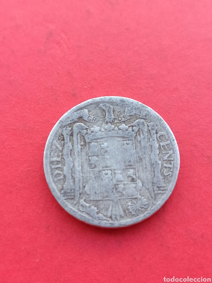 Monedas Rep&uacute;blica: 10 centimos 1941 - Foto 2