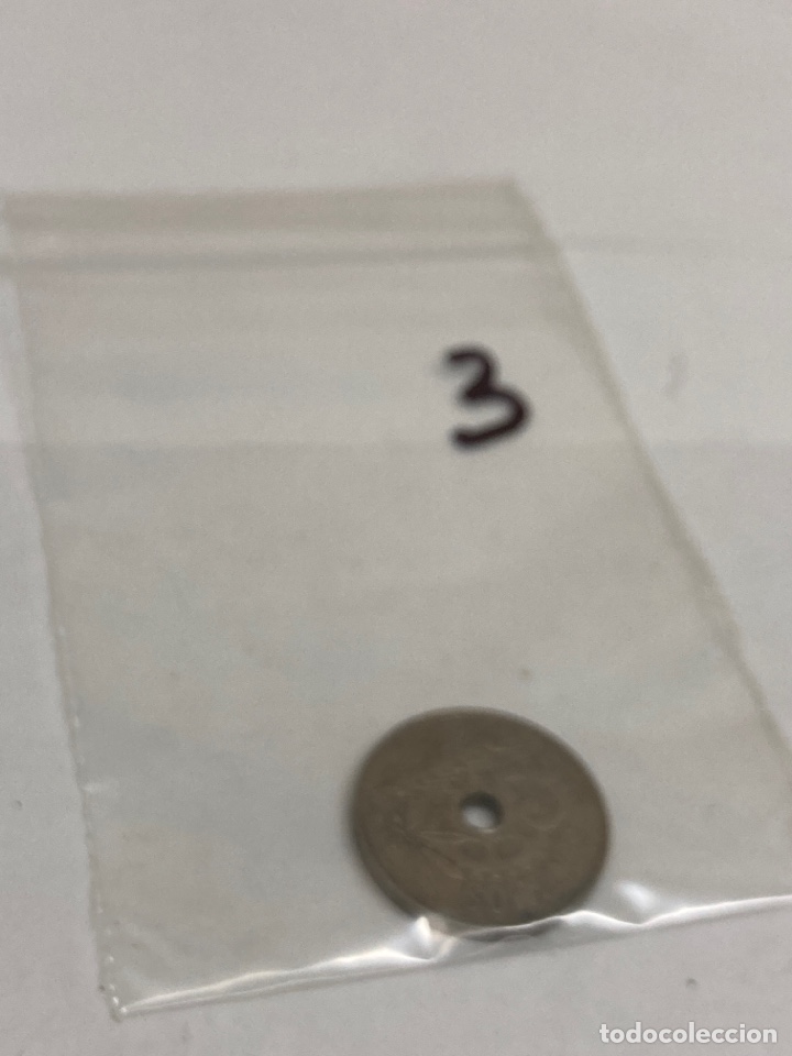 Monedas Rep&uacute;blica: Moneda 25 c&eacute;ntimos 1934 - Foto 3