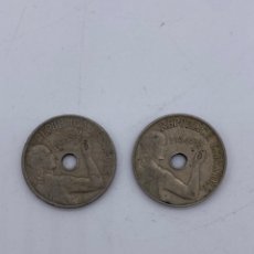 Monedas República: MONEDAS 25 CÉNTIMOS DE 1934 2ª REPUBLICA ESPAÑA. Lote 361840255