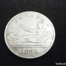 Monedas República: 2 PESETAS REPUBLICA ESPAÑOLA 1870 ORIGINAL. Lote 362186045