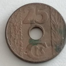 Monedas República: MONEDA 25 CTS, REPUBLICA ESPAÑOLA 1938. Lote 364445806