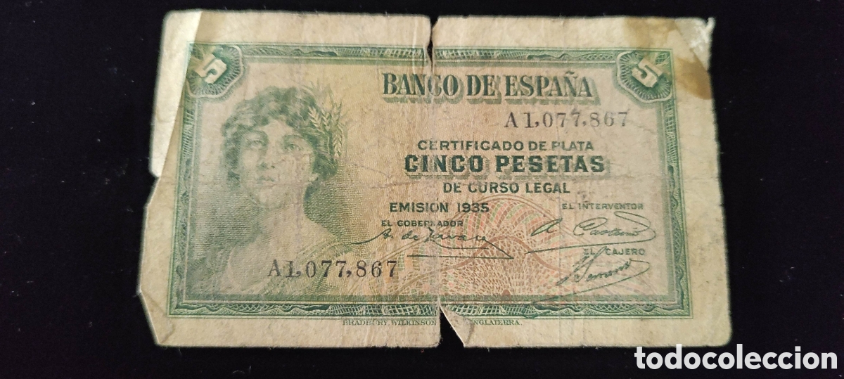Monedas Rep&uacute;blica: Billetes de Espa&ntilde;a - Foto 13