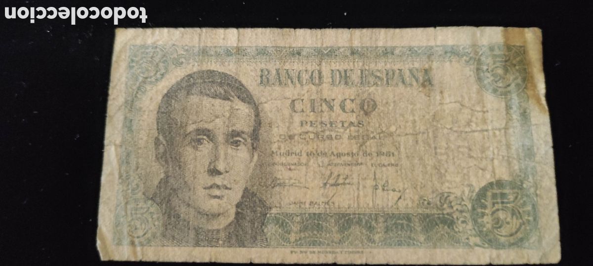 Monedas Rep&uacute;blica: Billetes de Espa&ntilde;a - Foto 15
