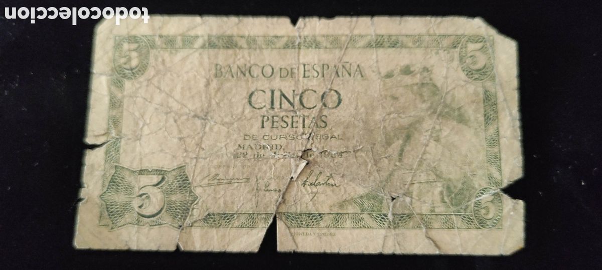 Monedas Rep&uacute;blica: Billetes de Espa&ntilde;a - Foto 17