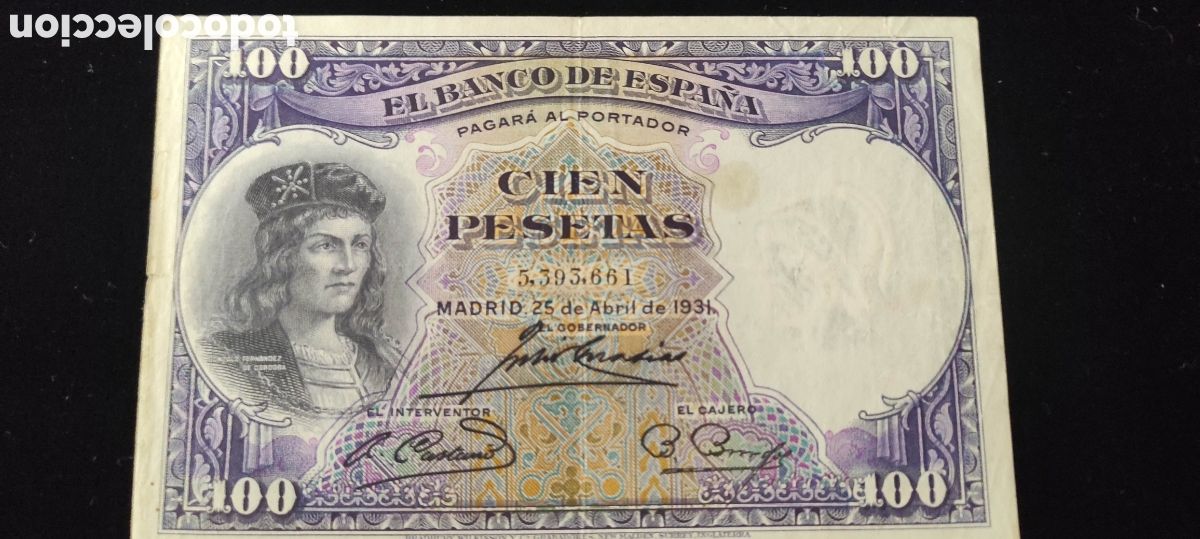 Monedas Rep&uacute;blica: Billetes de Espa&ntilde;a - Foto 30