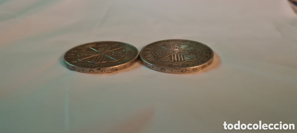 Monedas Rep&uacute;blica: Monedas de Francisco Franco - Foto 4