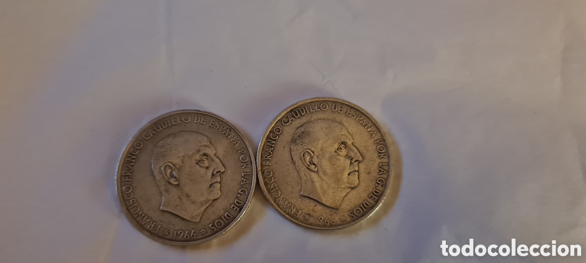 Monedas Rep&uacute;blica: Monedas de Francisco Franco - Foto 5