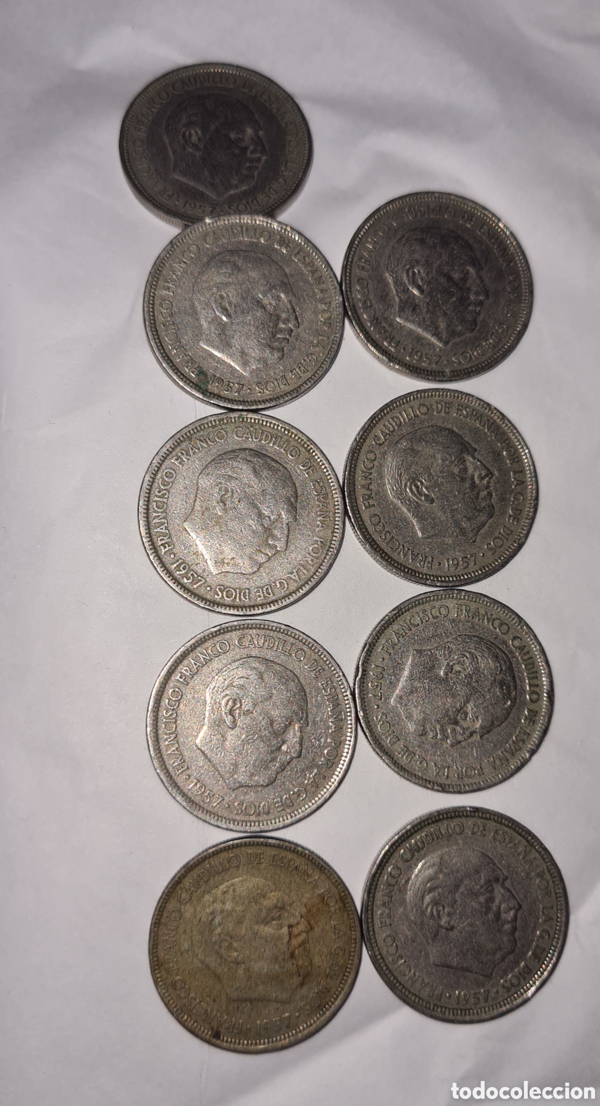 Monedas Rep&uacute;blica: Monedas de Francisco Franco - Foto 10