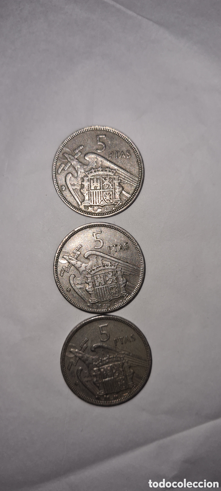 Monedas Rep&uacute;blica: Monedas de Francisco Franco - Foto 12