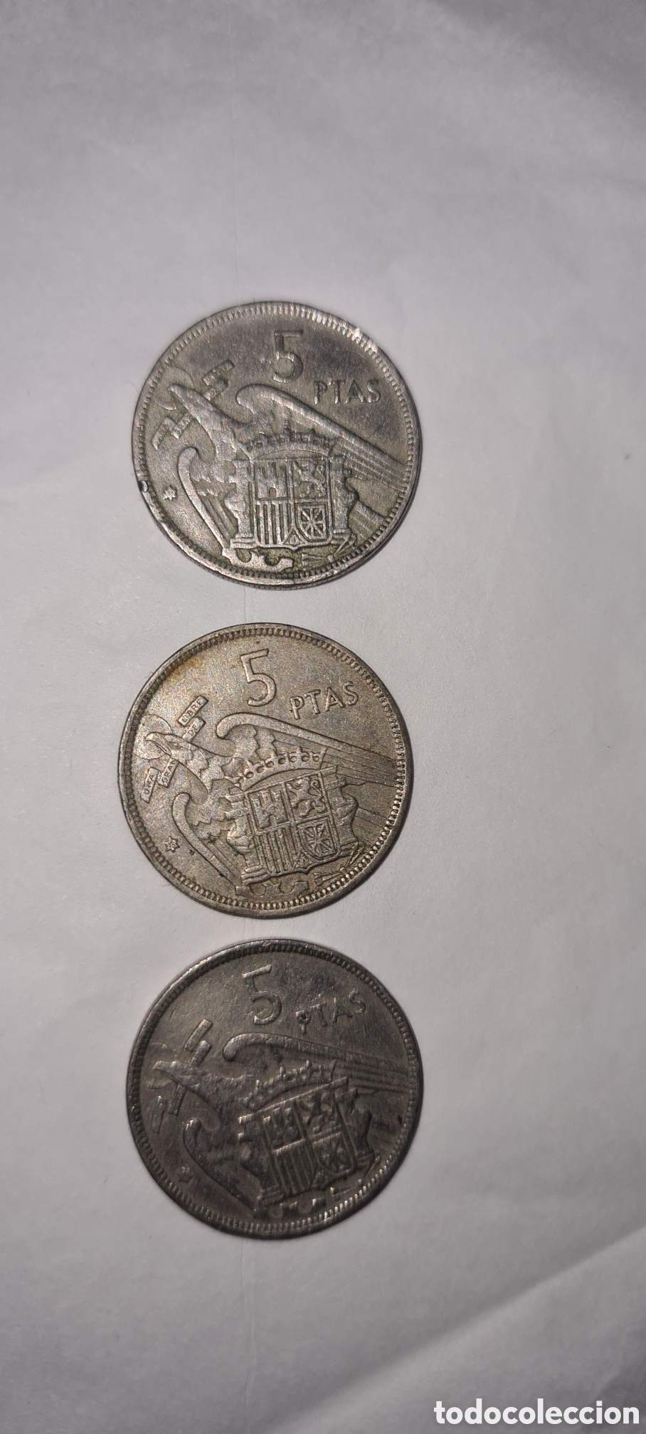 Monedas Rep&uacute;blica: Monedas de Francisco Franco - Foto 13