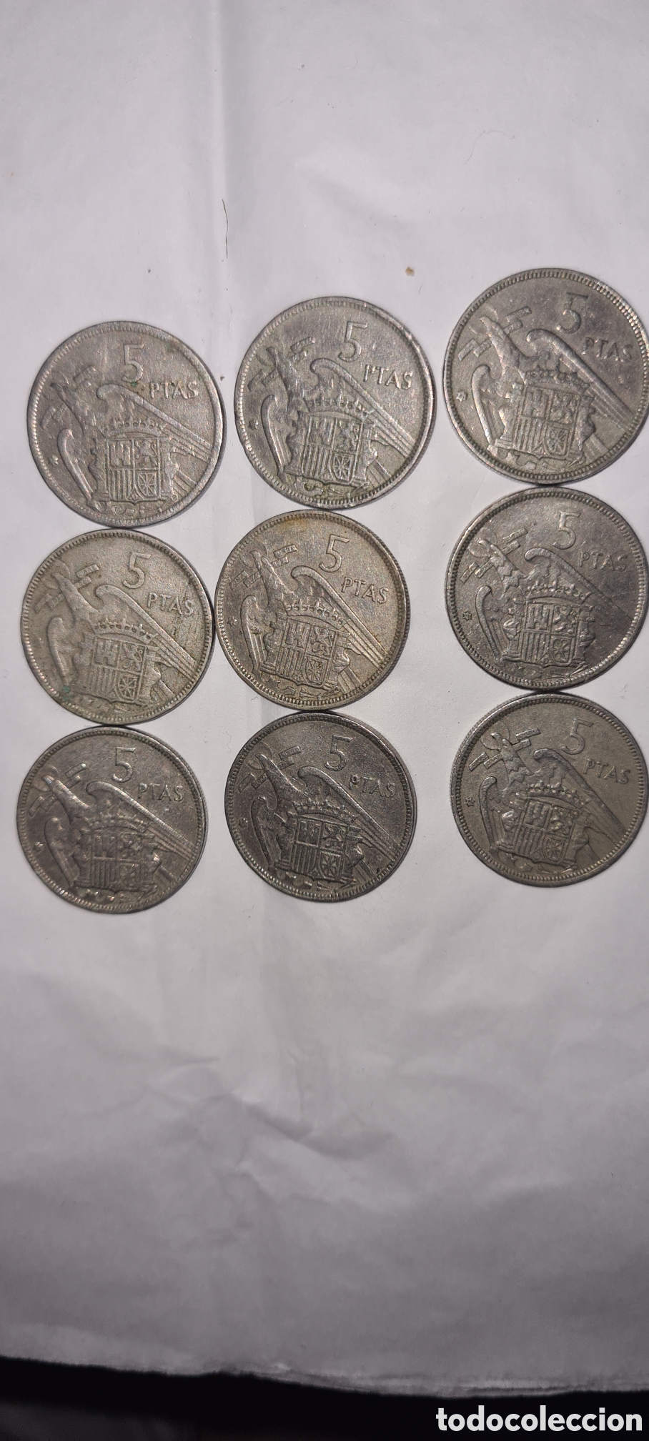 Monedas Rep&uacute;blica: Monedas de Francisco Franco - Foto 14
