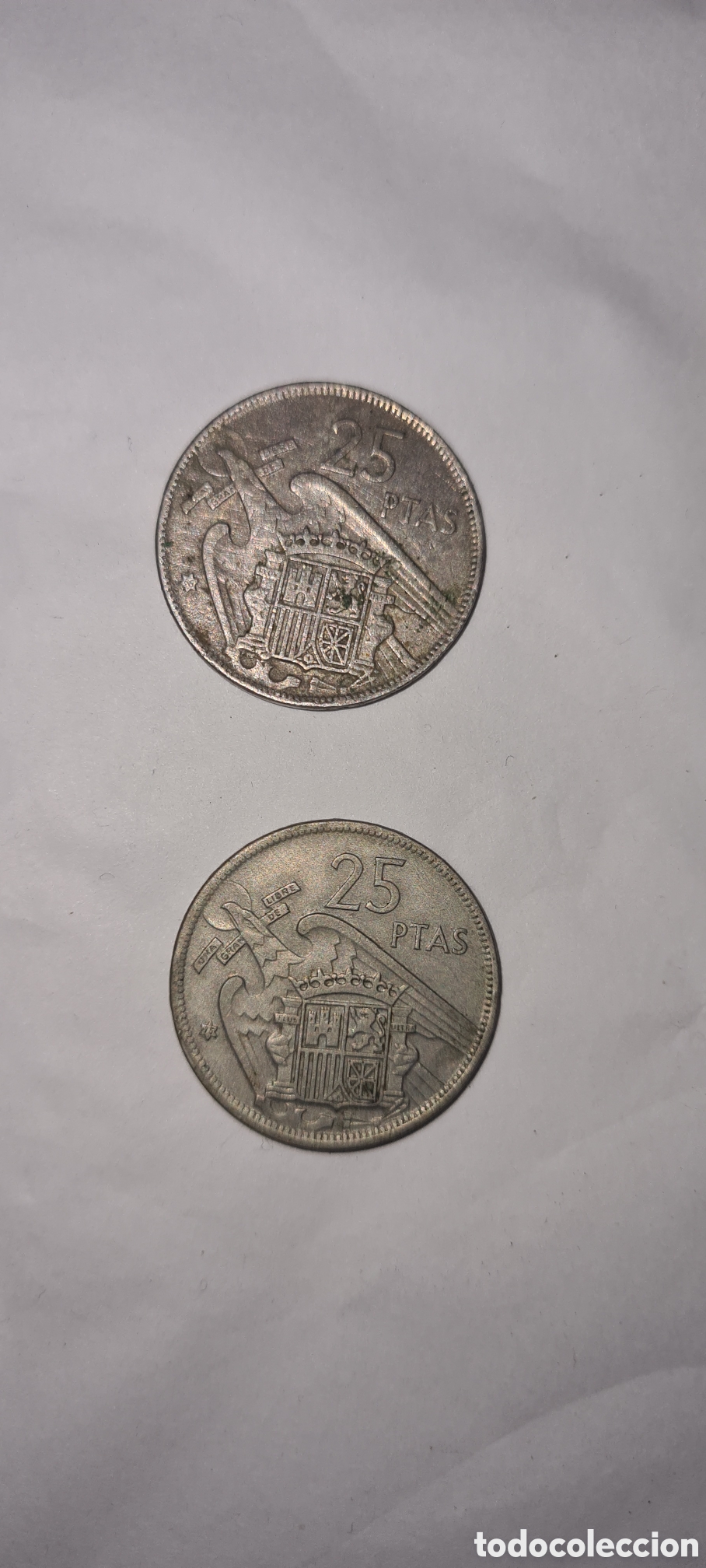 Monedas Rep&uacute;blica: Monedas de Francisco Franco - Foto 16