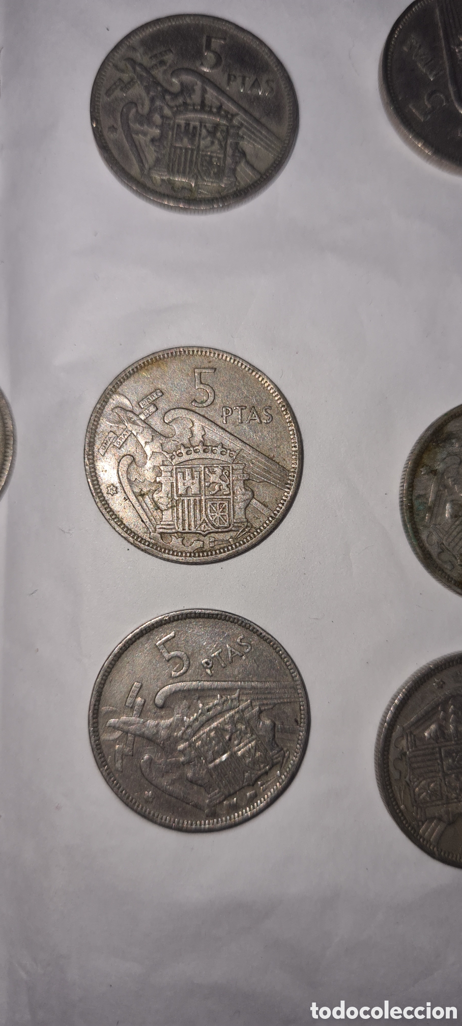 Monedas Rep&uacute;blica: Monedas de Francisco Franco - Foto 20