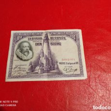 Monedas República: BILLETE DE 100 PESETAS AÑO 1928, BANCO DE ESPAÑA. Lote 375807779