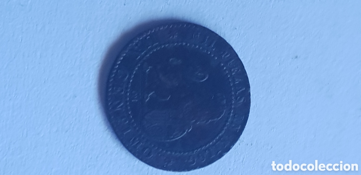 Monedas Rep&uacute;blica: Un c&eacute;ntimo 1870 Rep&uacute;blica Espa&ntilde;ola 1 C&eacute;ntimo - Foto 2
