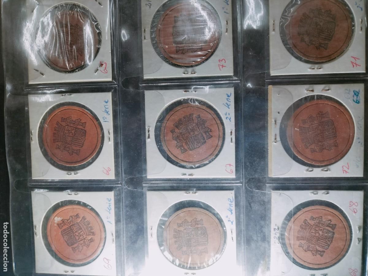 Monedas Rep&uacute;blica: Cart&oacute;n moneda de la II Rep&uacute;blica - Foto 2