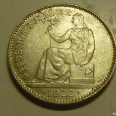 Monedas República: REPUBLICA 1 PTA PLATA 1934 S/C. Lote 385516614