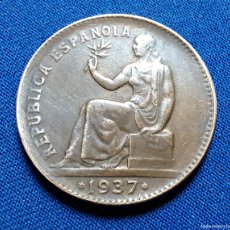Monedas República: II REPÚBLICA ESPAÑOLA 50 CÉNTIMOS 1937. Lote 393934769