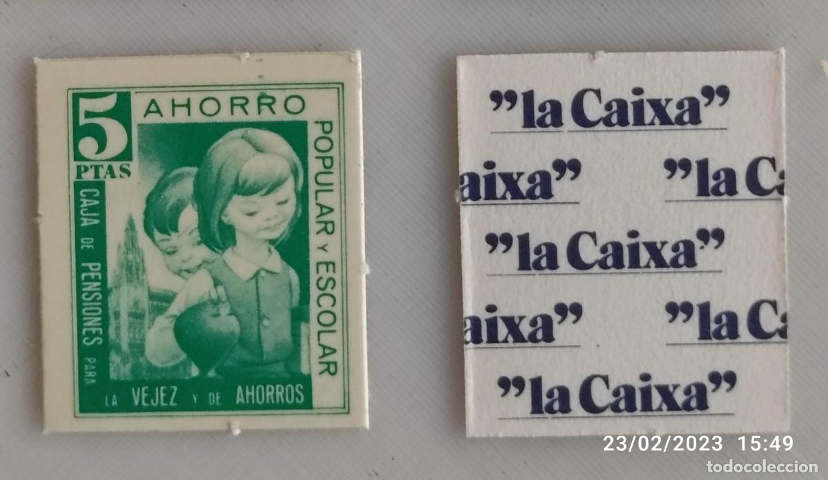 Monedas Rep&uacute;blica: Vale de 5 pesetas de La Caixa - Foto 1