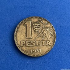 Monedas República: PRECIOSA 1 PESETA 1937 II REPUBLICA MUY BONITA. Lote 396433879