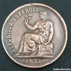 Monedas República: ESPAÑA 50 CENTIMOS 1937. Lote 396584859