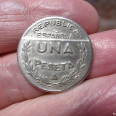 Monedas República: MONEDA DE 1 PESETA DEL CONSEJO DE SANTANDER, PALENCIA Y BURGOS DE LA 2ª REPÚBLICA PRECIOSA. Lote 398441589