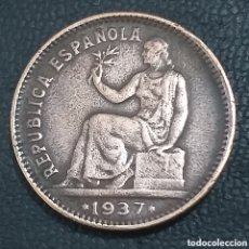 Monedas República: ESPAÑA 50 CENTIMOS 1937 REPUBLICA ESPAÑOLA. Lote 399767709