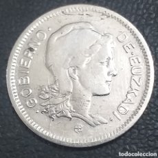 Monedas República: EUZCADI 1 PESETA 1937 REPUBLICA ESPAÑOLA. Lote 399772689