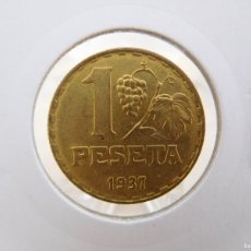 Monedas República: ESPAÑA. 1 PESETA AÑO 1937 II REPÚBLICA. Lote 401176024