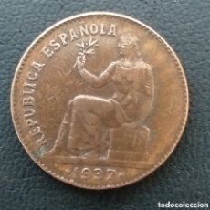 Monedas República: ESPAÑA 50 CÉNTIMOS 1937. Lote 401281614