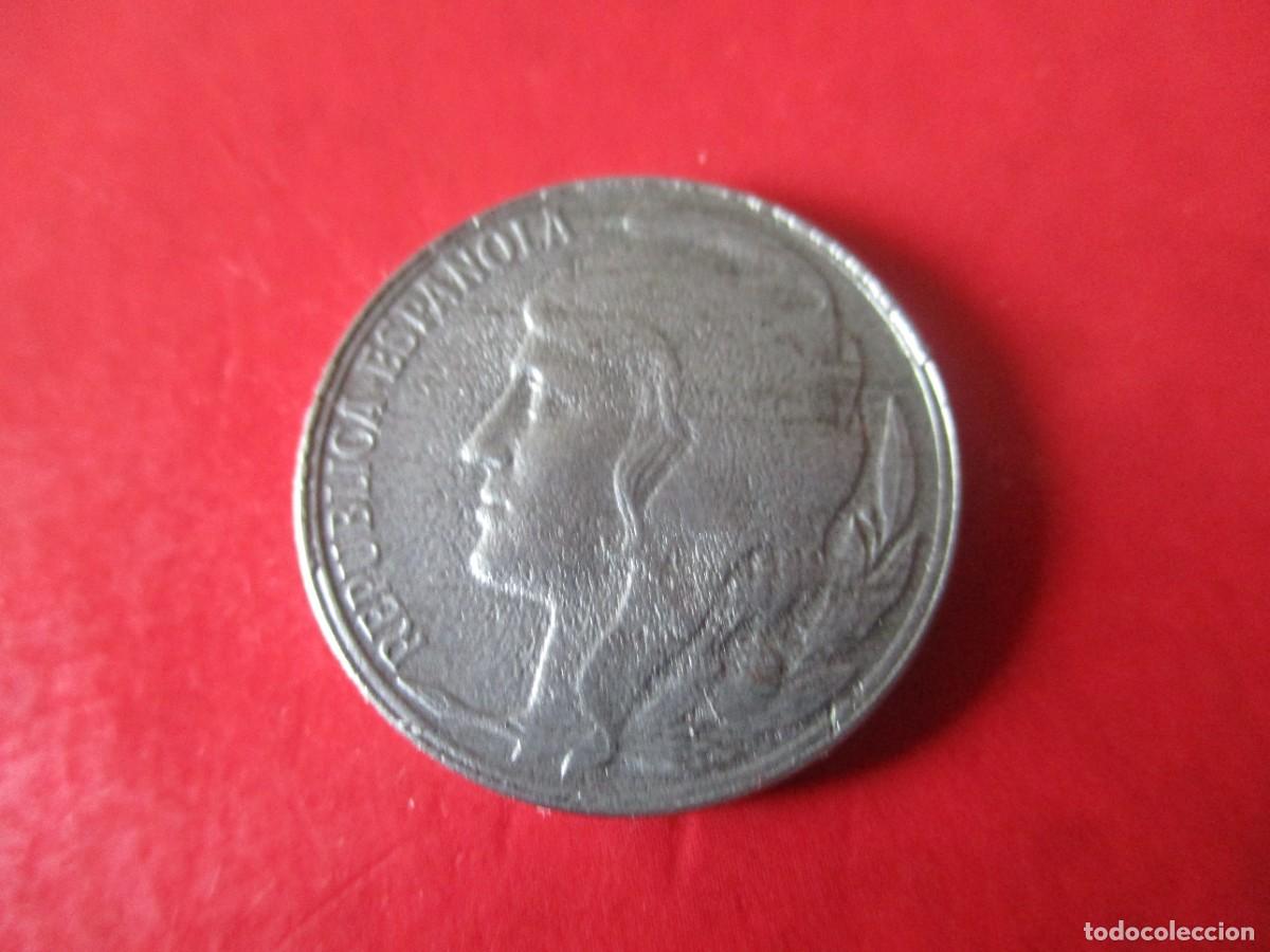Monedas Rep&uacute;blica: REPUBLICA. 5 centimos 1937 - Foto 1