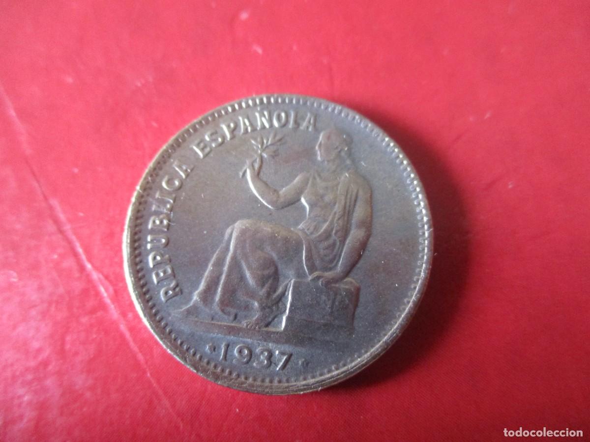 Monedas Rep&uacute;blica: REPUBLICA. 50 centimos 1937 *34 - Foto 1