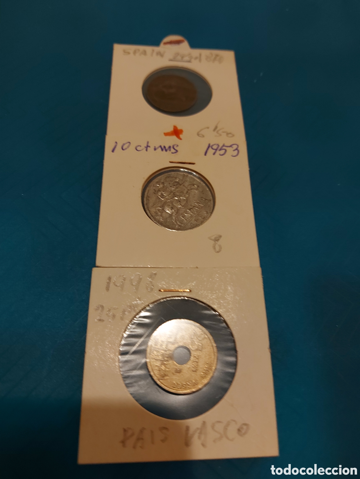 Monedas Rep&uacute;blica: 3 deEspa&ntilde;aantigua - Foto 1