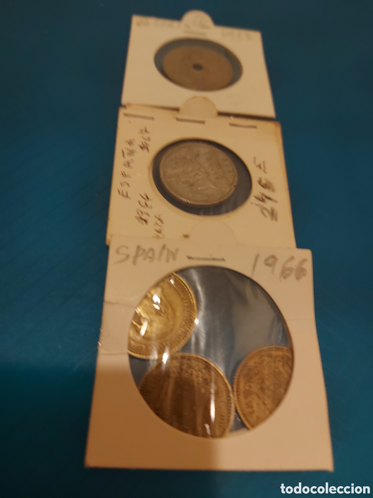 Monedas Rep&uacute;blica: 5monedas antiguas - Foto 1