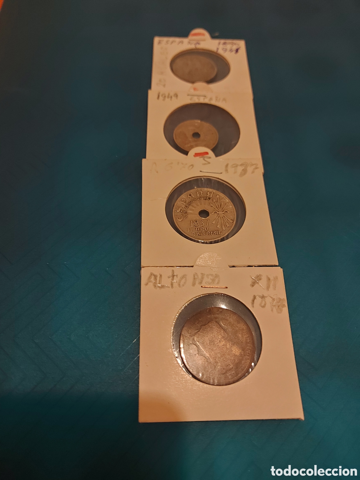 Monedas Rep&uacute;blica: 2Espa&ntilde;a antiguasy2mas - Foto 1