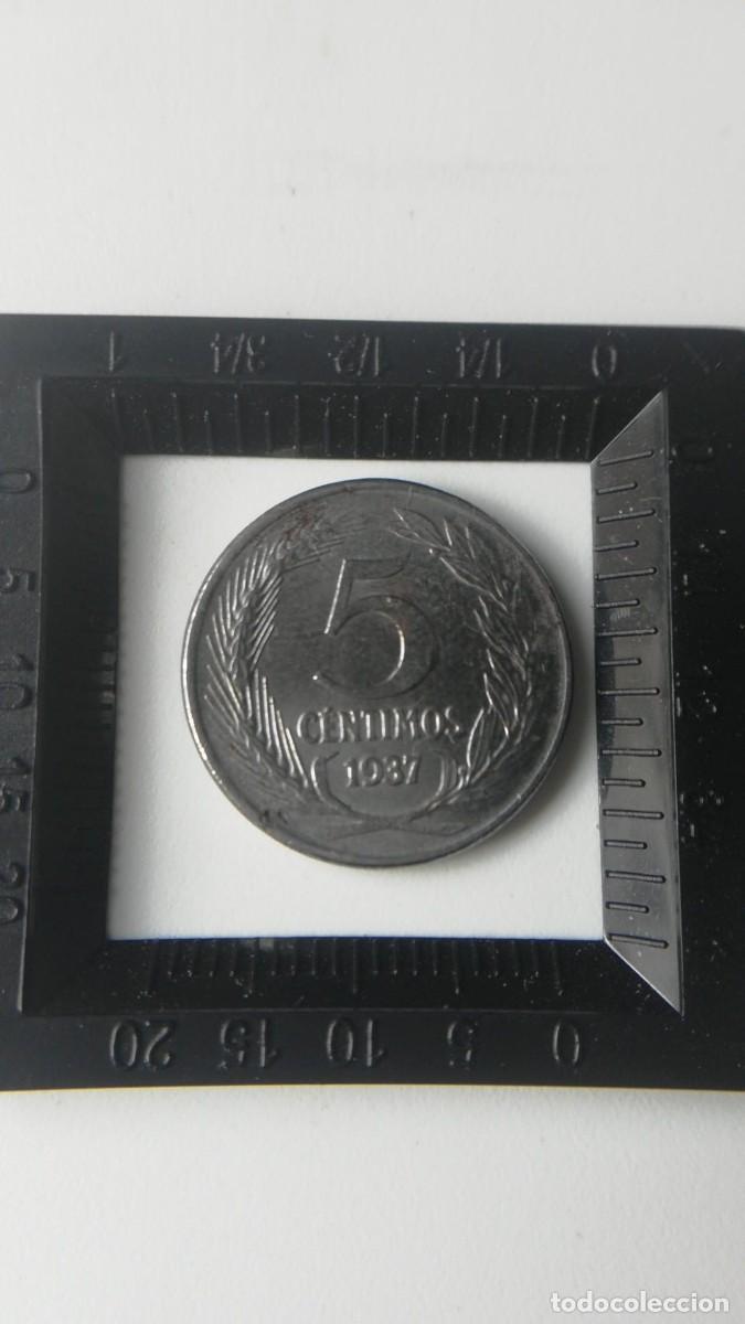 Monedas Rep&uacute;blica: ESPA&Ntilde;A 1937 REPUBLICA 5 CENTIMOS - Foto 2