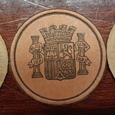 Monedas República: LOTE DE 4 CARTONES DE SELLOS MONEDA DE 1938, CIFRAS SOBRECARGA Y ALEGORIA REP. DE 45, 50 Y 60 CTS.
