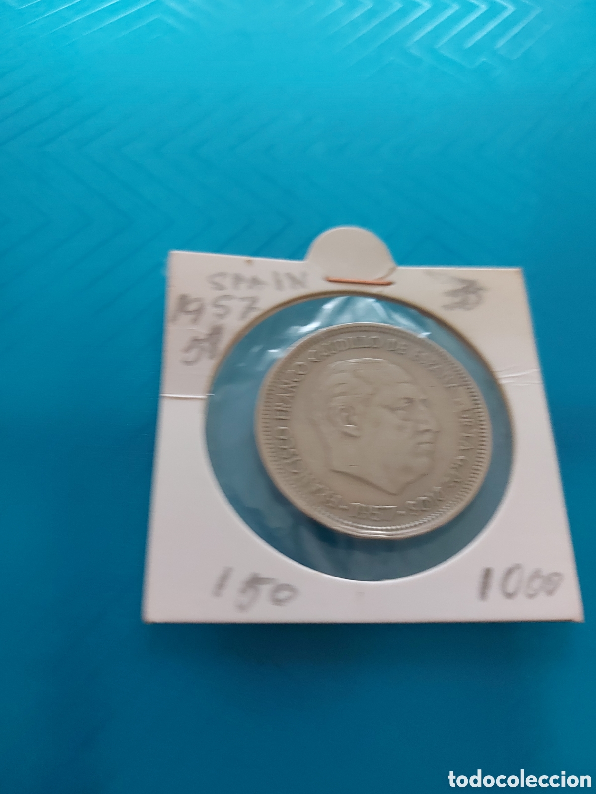 Monedas Rep&uacute;blica: moneda Espa&ntilde;a 50 ptas - Foto 1