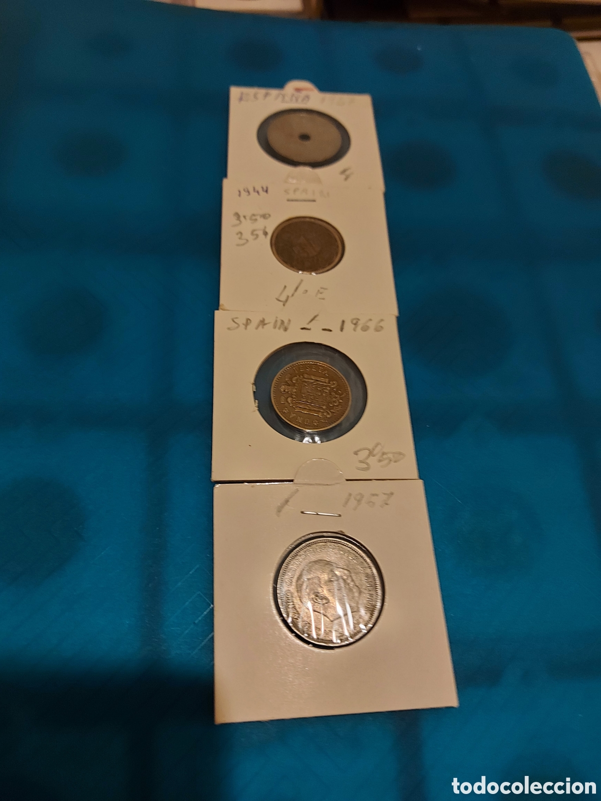 Monedas Rep&uacute;blica: 4Espa&ntilde;a monedas antigu - Foto 1