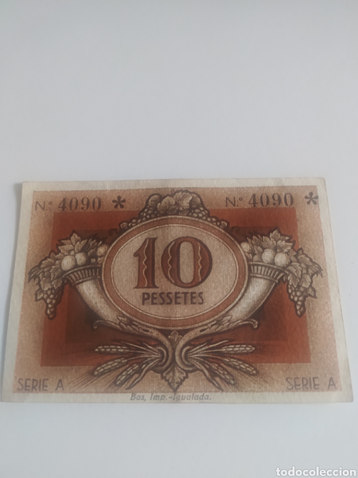 Monedas Rep&uacute;blica: 10 pesetas de igualada - Foto 1