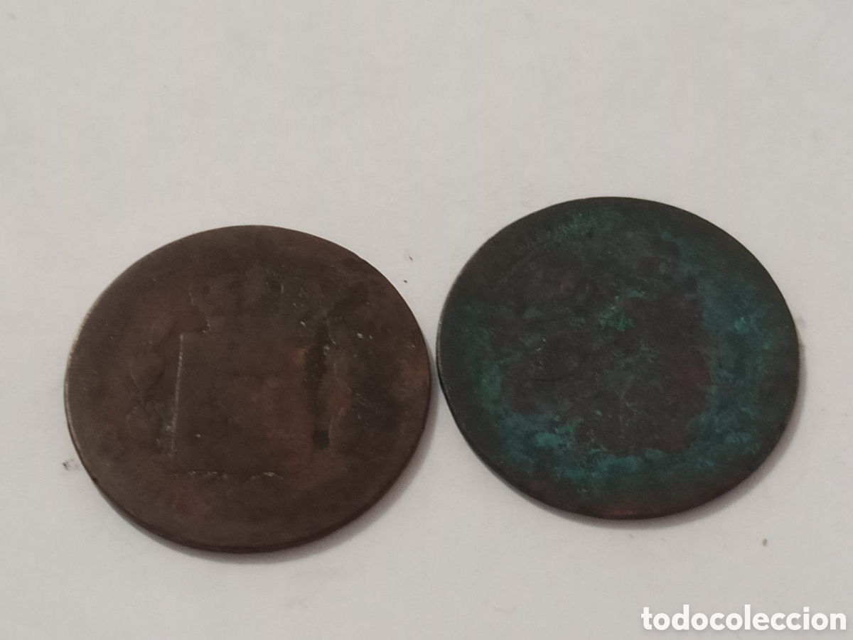 Monedas Rep&uacute;blica: Lote de 2 monedas no se el a&ntilde;o - Foto 3