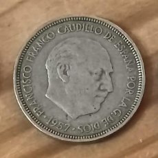 Monedas República: MONEDAS DE 5 PESETAS DE 1957 *58