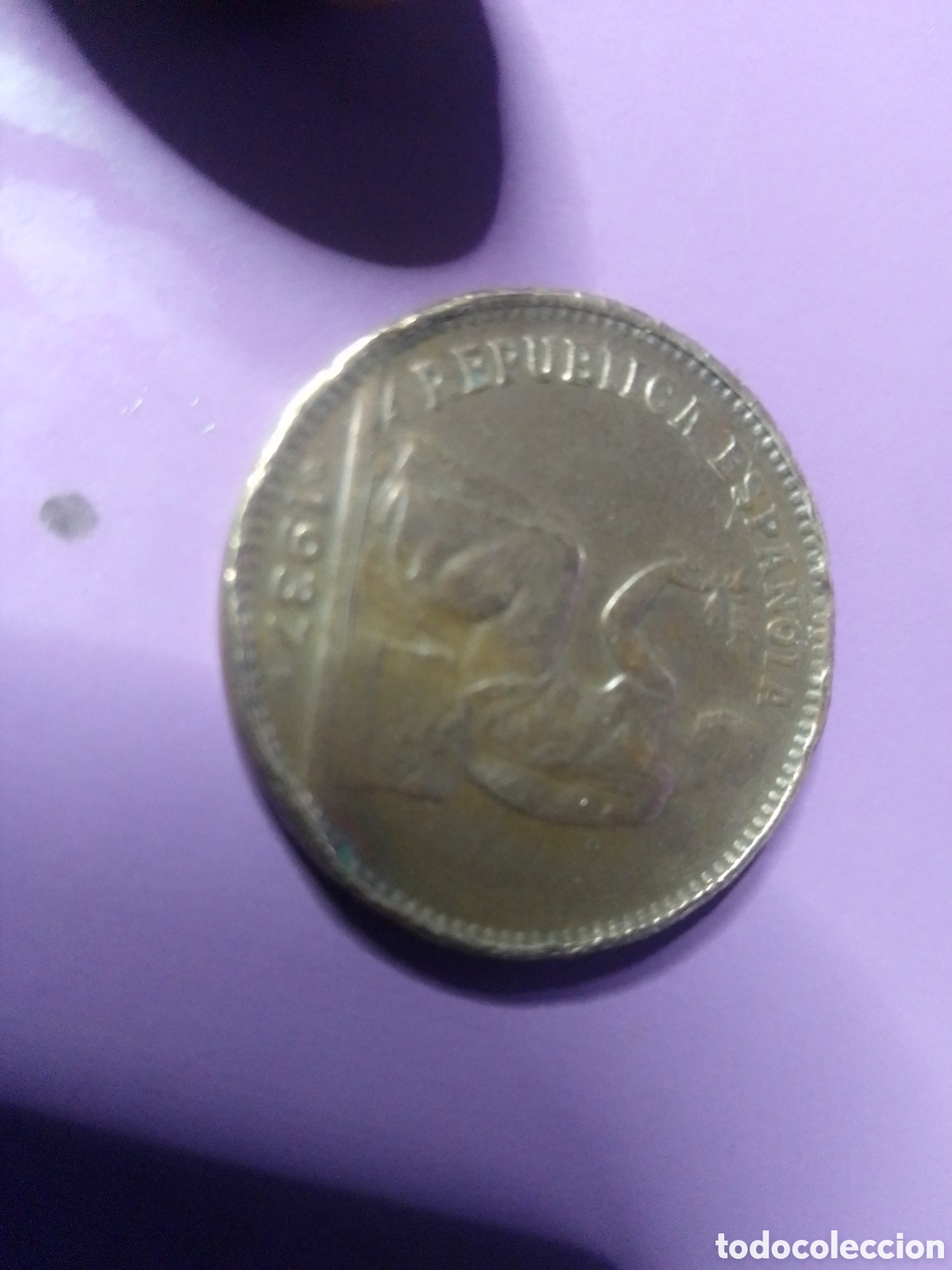 Monedas Rep&uacute;blica: II Rep&uacute;blica espa&ntilde;ola - Foto 2