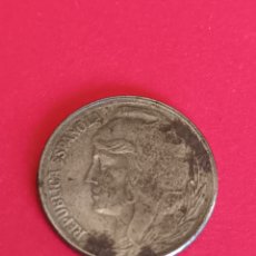 Monedas República: II REPÚBLICA. 5 CÉNTIMOS DE 1937. HIERRO.