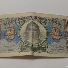 Monedas República: BILLETE 2 PESETAS REPÚBLICA ESPAÑOLA 1938 - SERIE B - FABRICA DE MONEDA